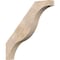Ekena Millwork 5 1/2"W x 42"D x 42"H Funston Smooth Knee Brace, Douglas Fir BRC06X42X42FST00SDF - alternate 1